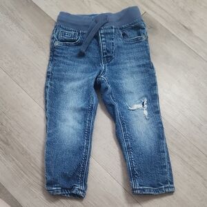 Old Navy Kids Blue Denim Jeans with Drawstring